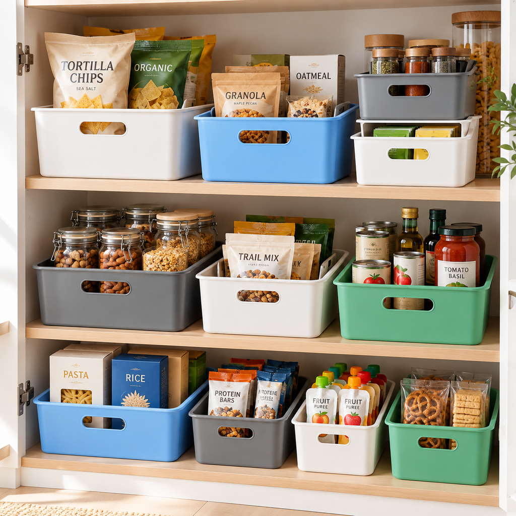 Stackable Storage Bins