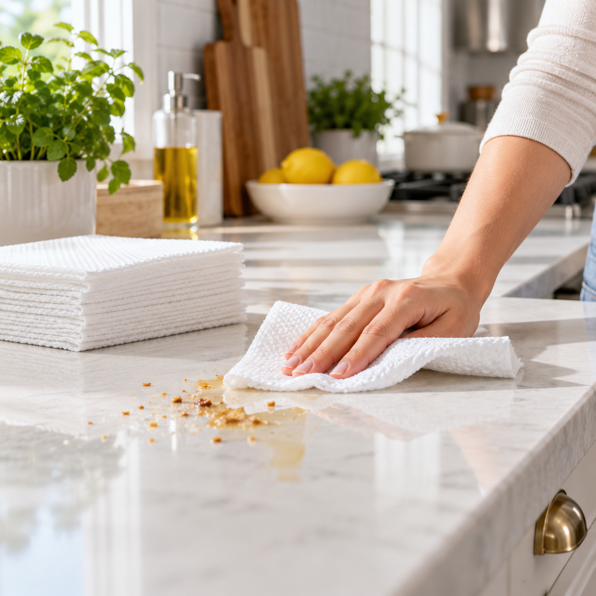 Nonwoven Cleaning Wipes