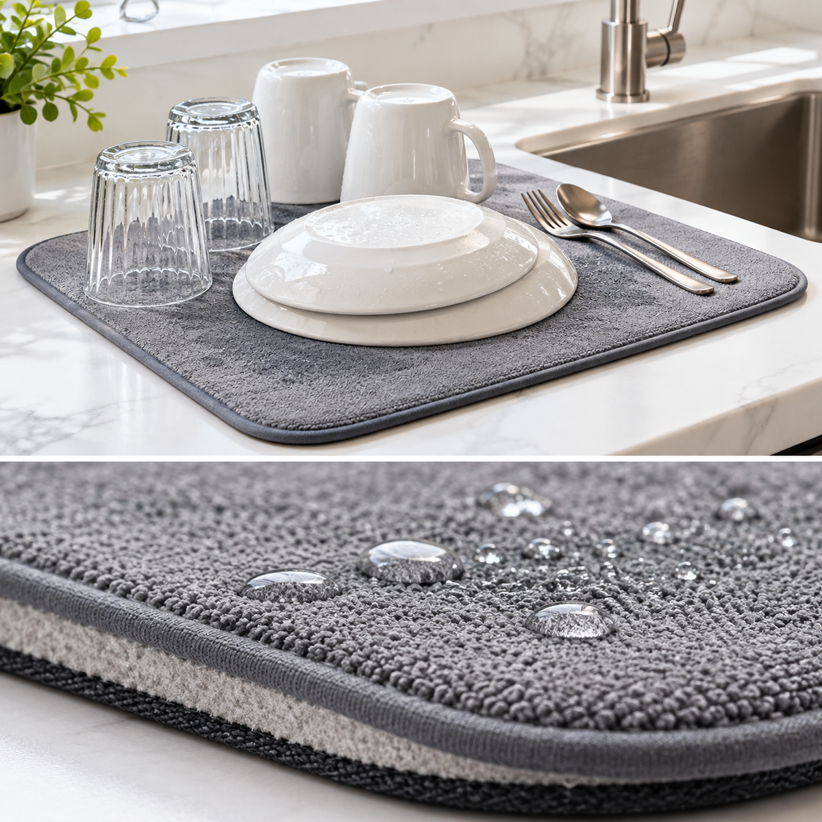 Absorbent Sink Mat