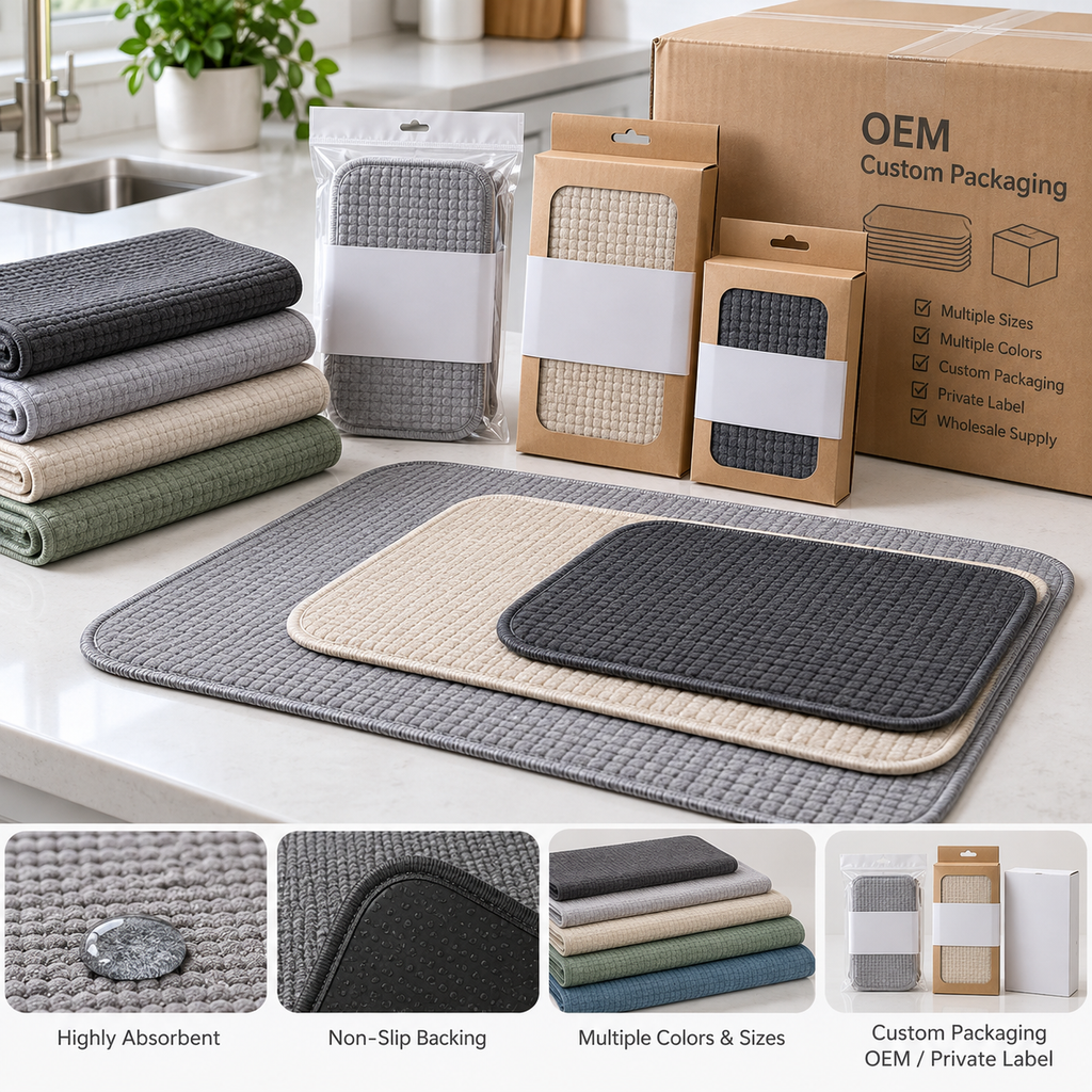 Absorbent Sink Mat